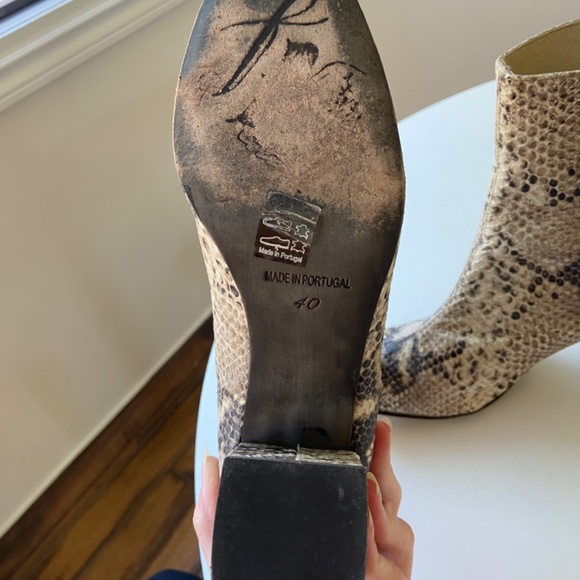Free People Cecile Snakeskin Boot - Picture 3 of 5